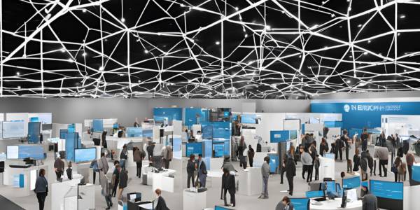 This image has an empty alt attribute; its file name is A-tech-expo-with-various-interactive-displays-and-booths.-The-image-highlights-the-mesh-networks-nodes-ensuring-smooth-connectivity-for-both-exhibitors-and-attendees.-Visual-cues-show-the-networ.jpg