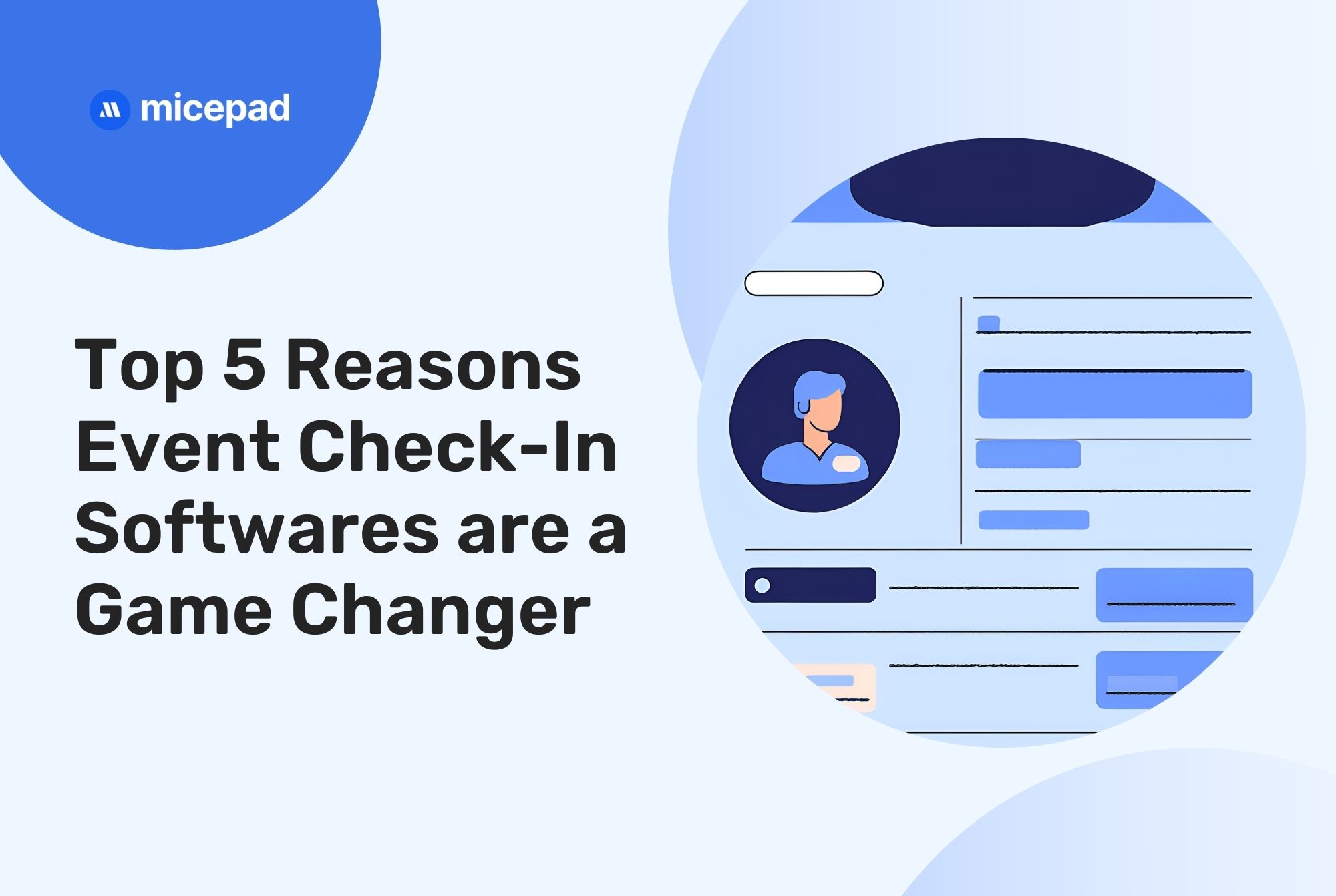 Top 5 Reasons Event Check-In Softwares are a Game Changer