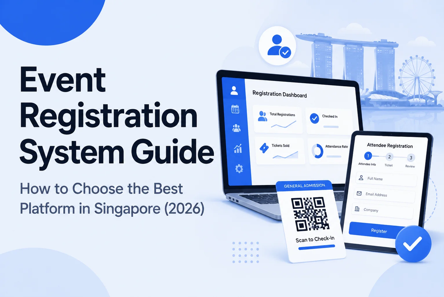 Event Registration System Guide for Singapore events