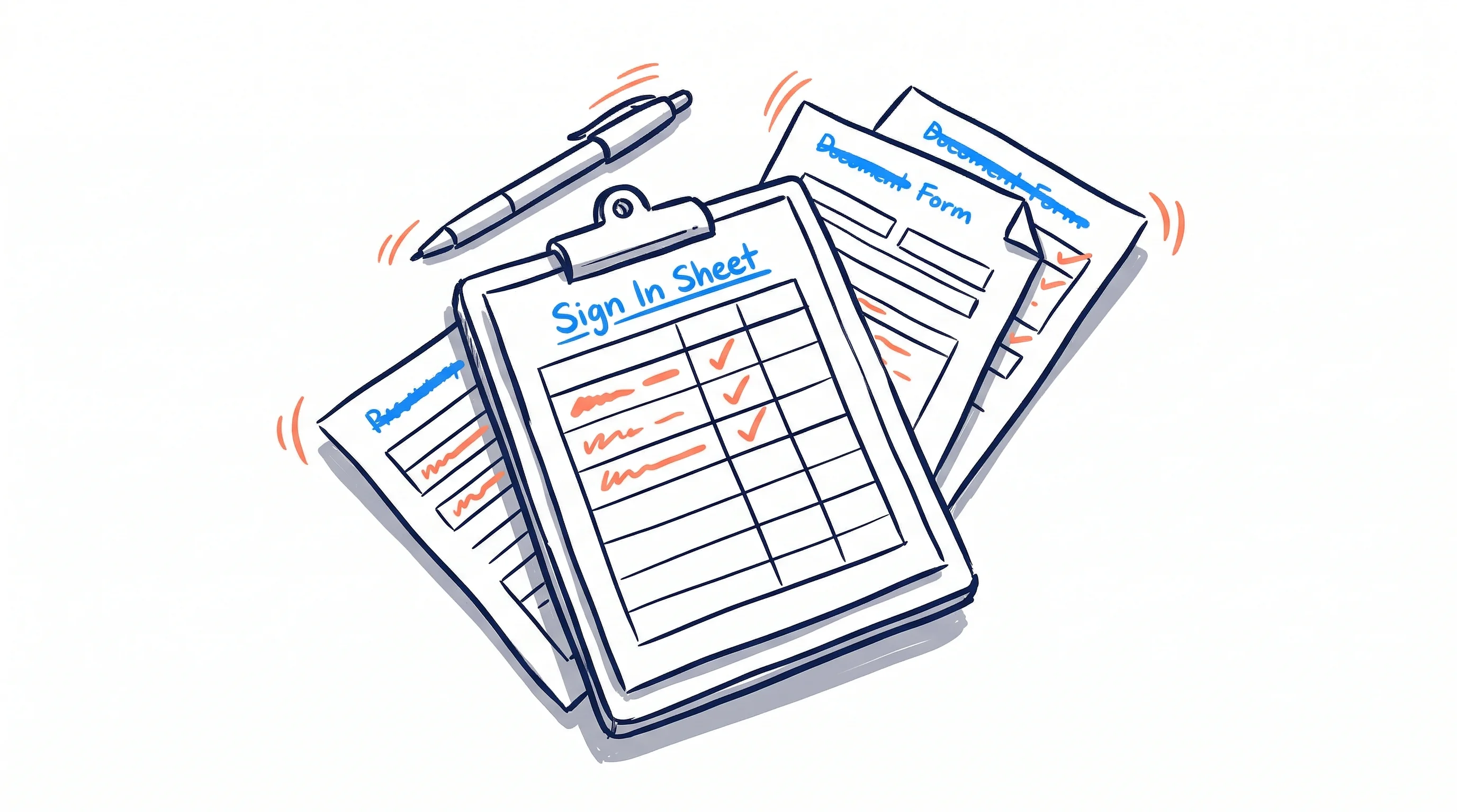 會議簽到表範例與模板下載 | 7 種常用格式一次整理