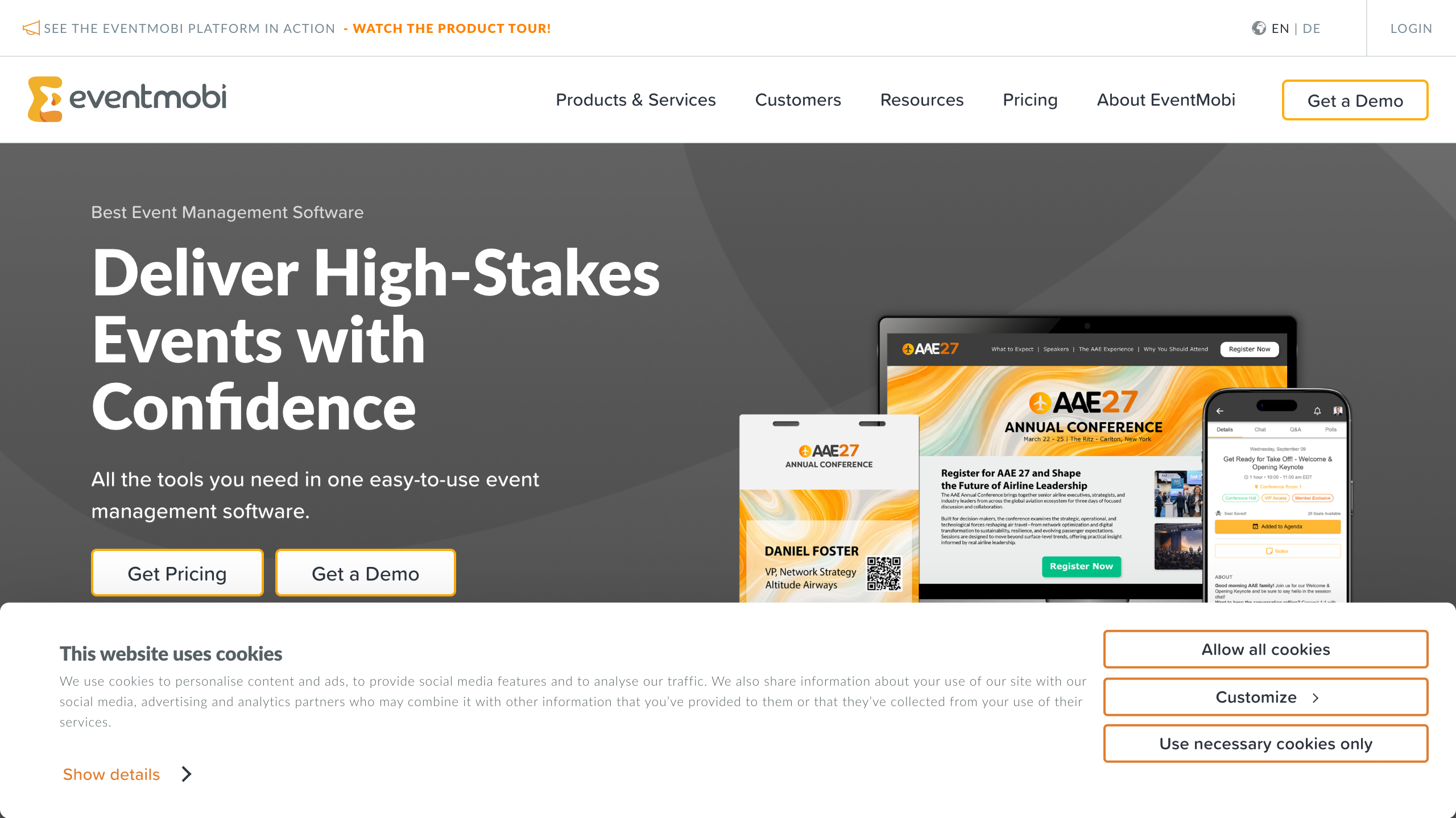 EventMobi Mobile App