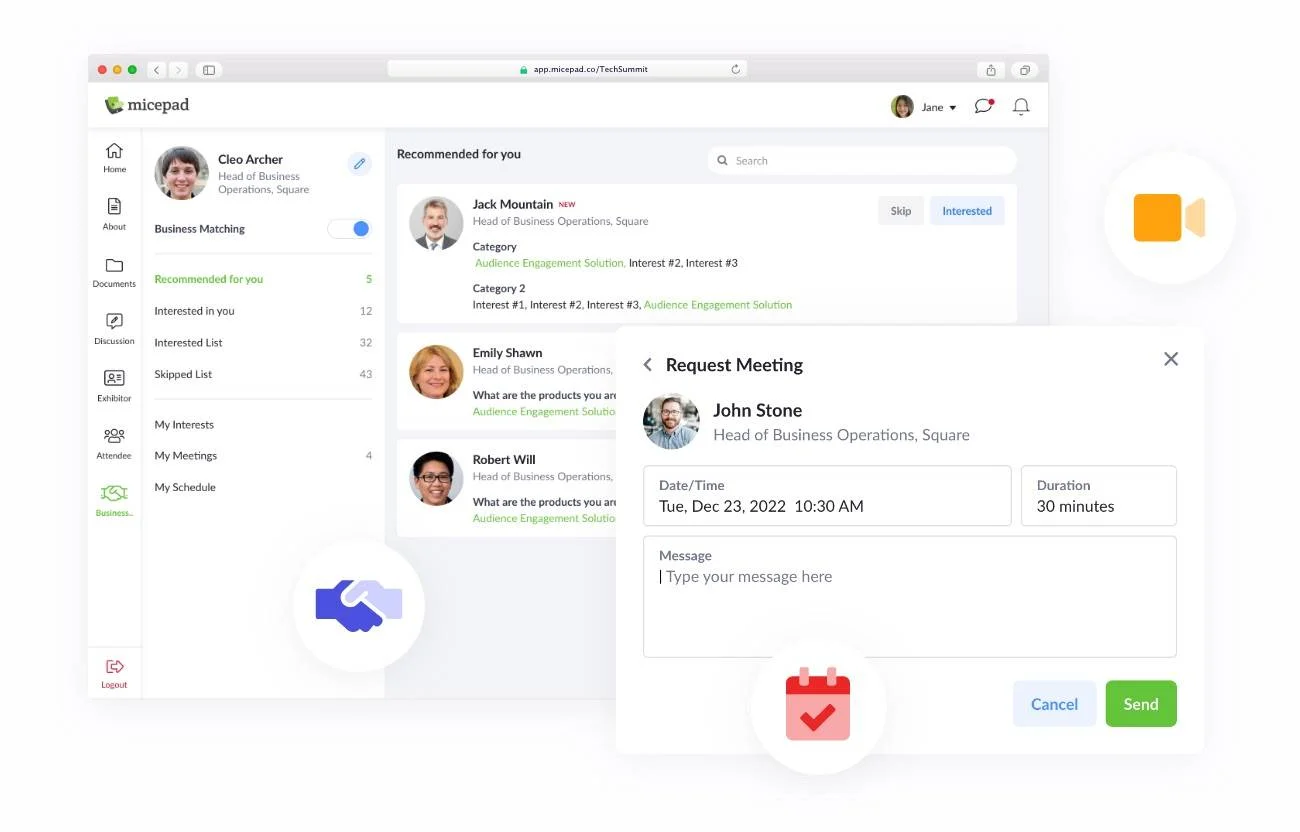 Close More Deals With Our Meeting Scheduler