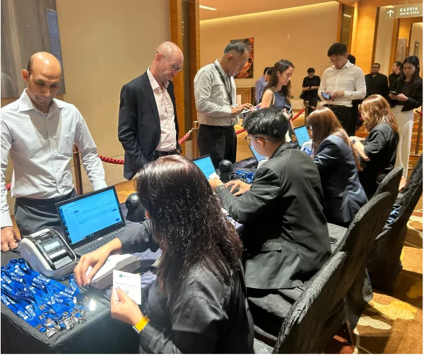 Event registration technology