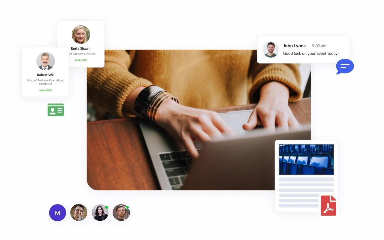 Event networking features