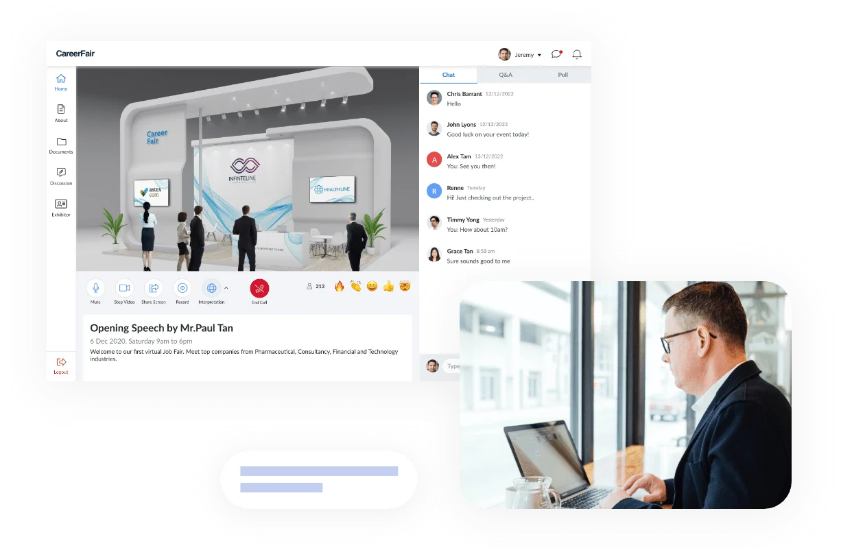 Micepad Singapore Virtual Event Platform provides a Seamless Multilingual Video Experience for event organisers and attendees