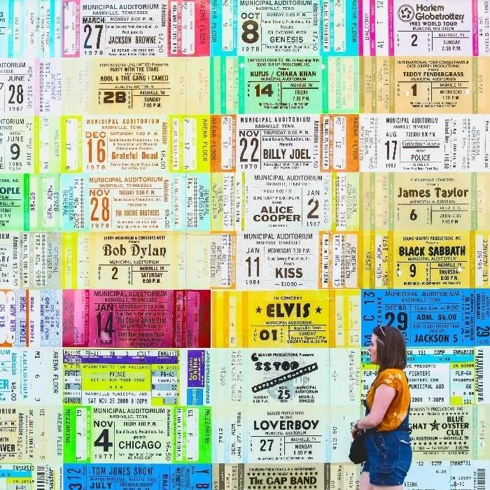 Wall Of Tickets