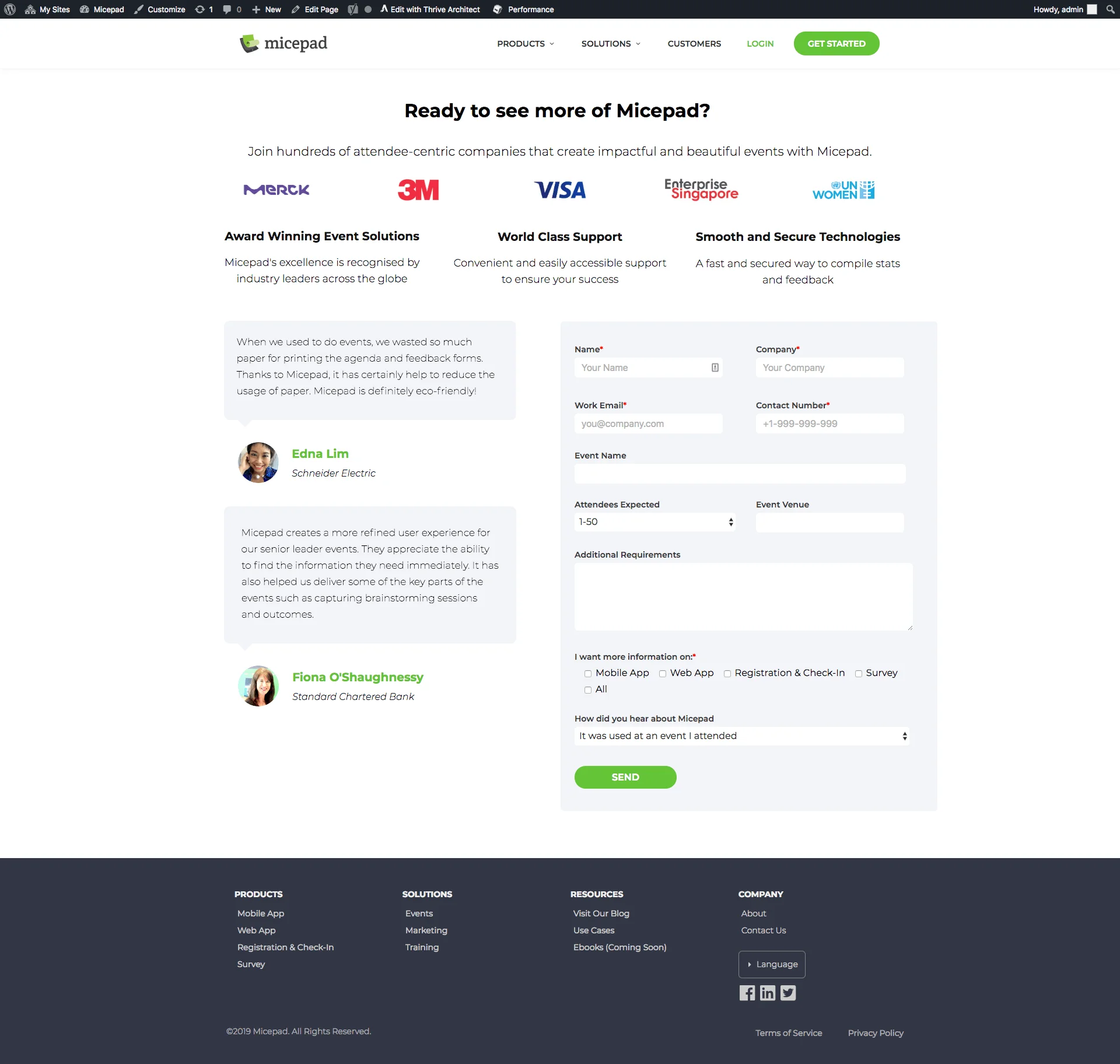 Screencapture Rsvp7 Co Get Started 2019 03 12 17 46 12