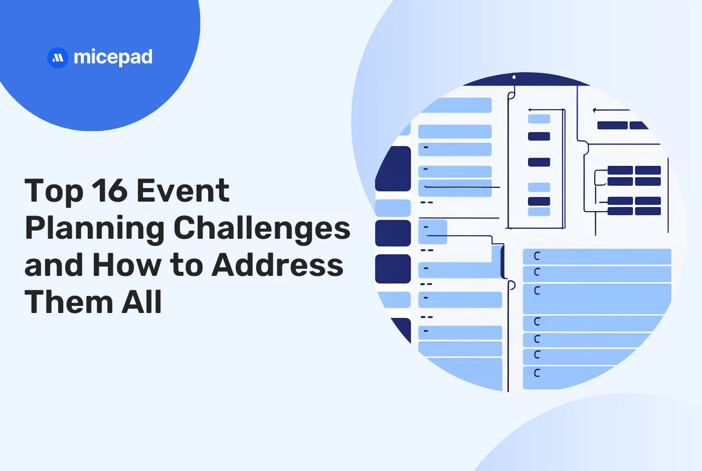 event planning challenges and how to address them